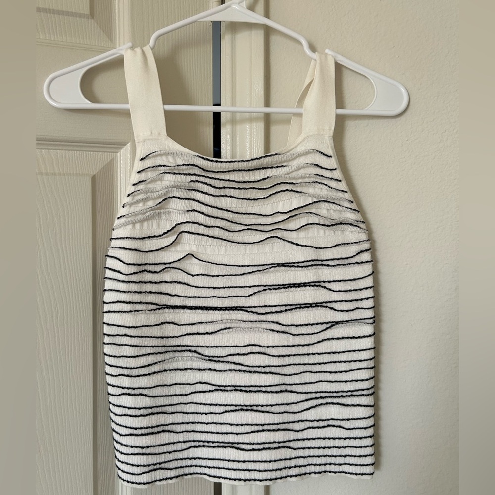 Club Monaco Square Neck Knit Tank XS